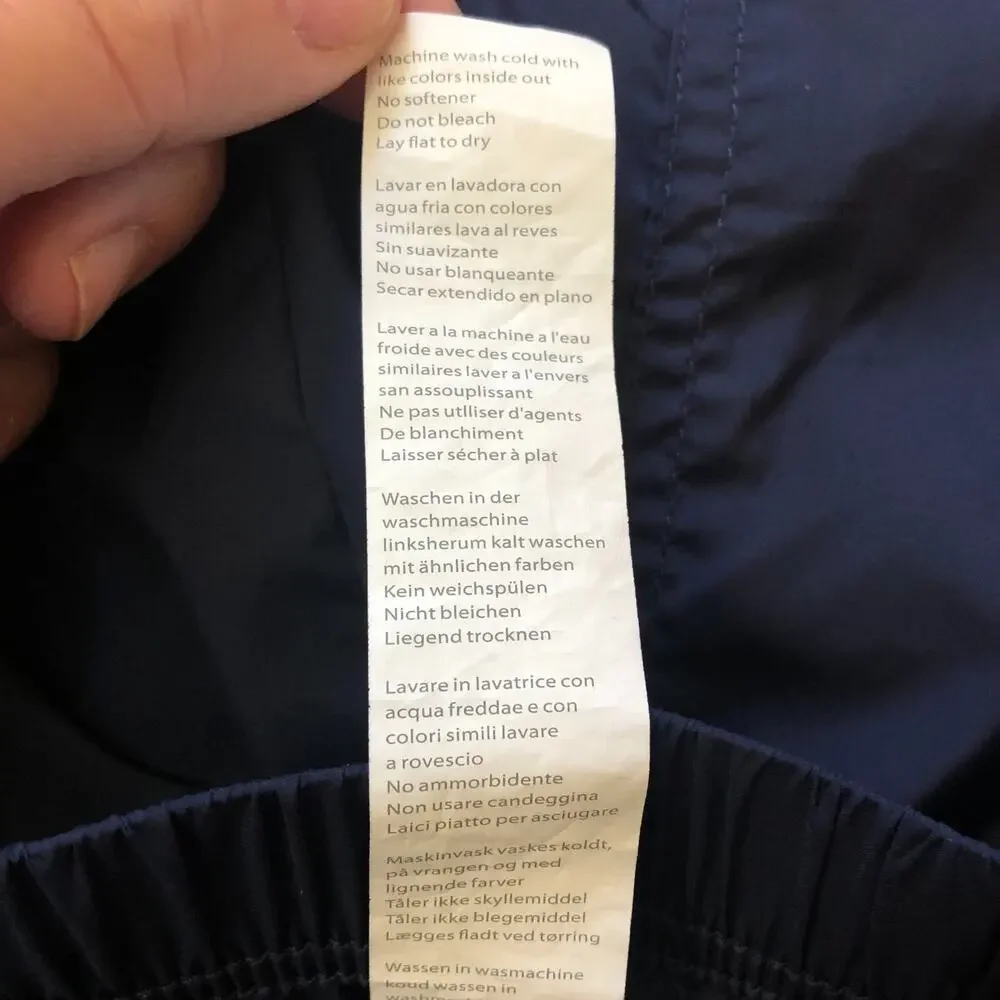 Fabletics Women's‎ Lightweight Cargo Jogger Pants Deep Navy Shine Size Small - Picture 7 of 9